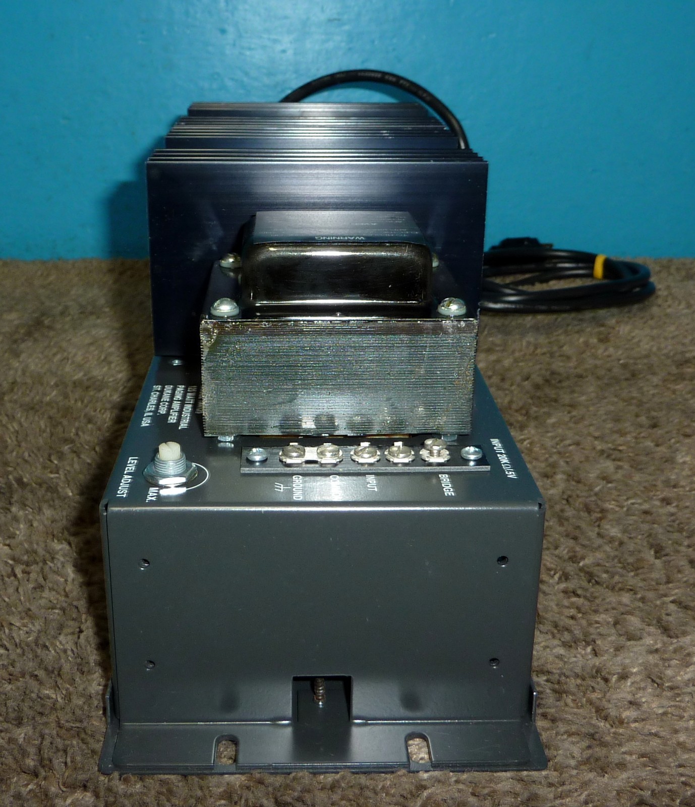 Dukane Model 1A4125 Power Amplifier 125W NOS w/ Manual