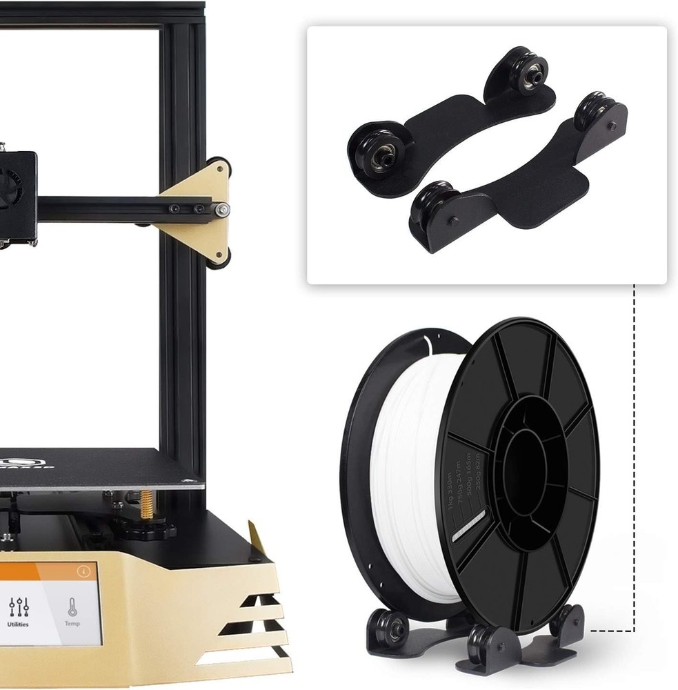 Extra Smooth 3D Printer Filament Holder Rack - Designed for Efficient Printing