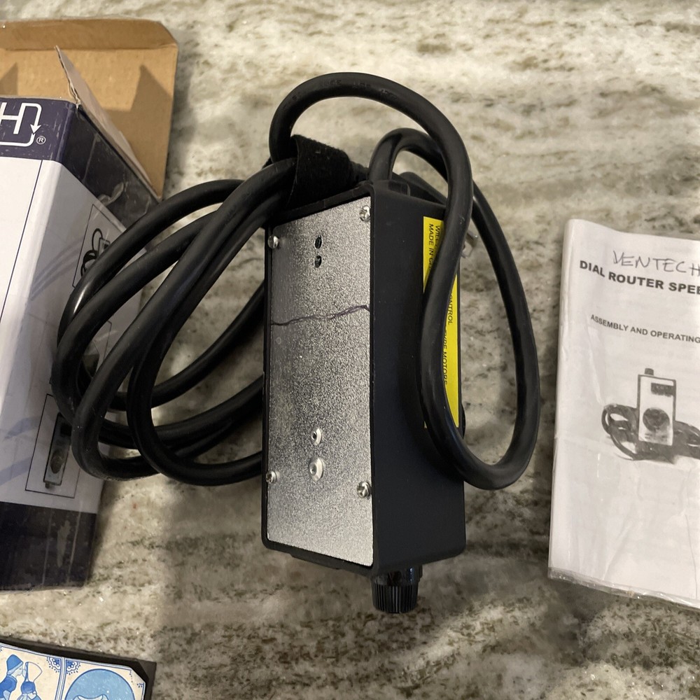 VenTech Variable Dial Router Fan Speed Controller for Duct and Inline Fans