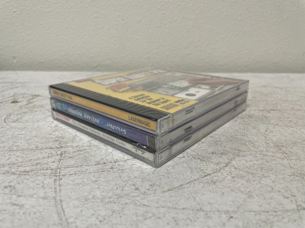 Lot of 3 251 PC CD-ROM Games Programs for Windows 90s Software INSTANT INTERNET