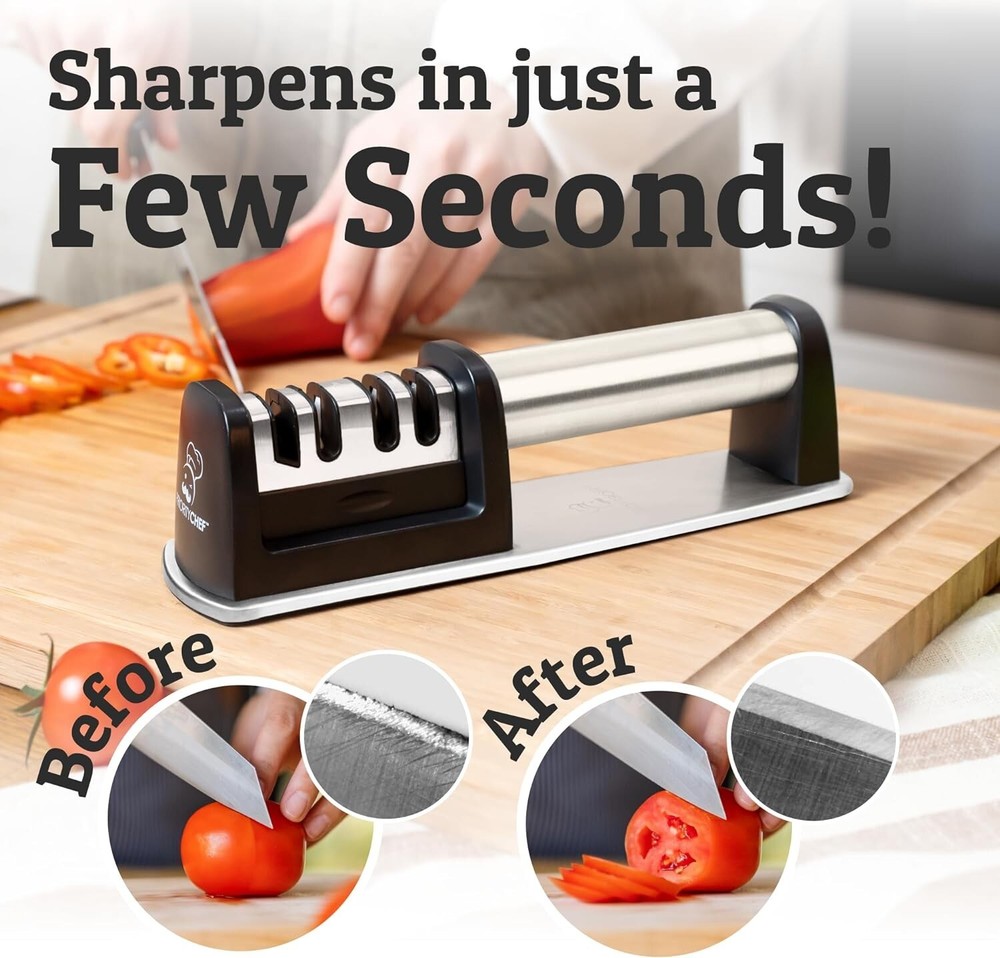 4 Stage Senzu Sharpener Knife Sharpen New Version Fast Shipping