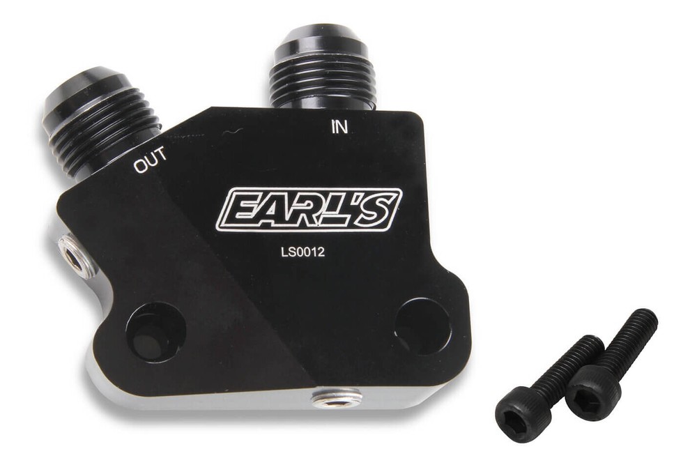 GM LS Engine Oil Cooler Adapter EARLS LS0012ERL