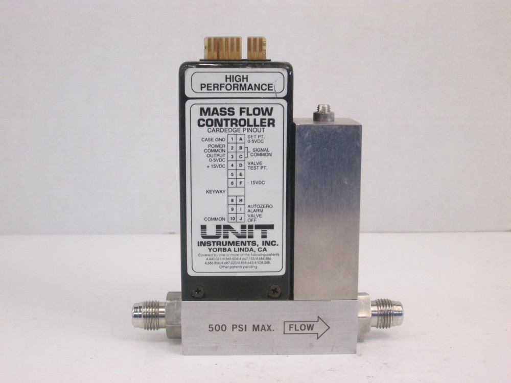 Unit UFC-1100A Mass Flow Controller MFC, He, 1.5 SLM