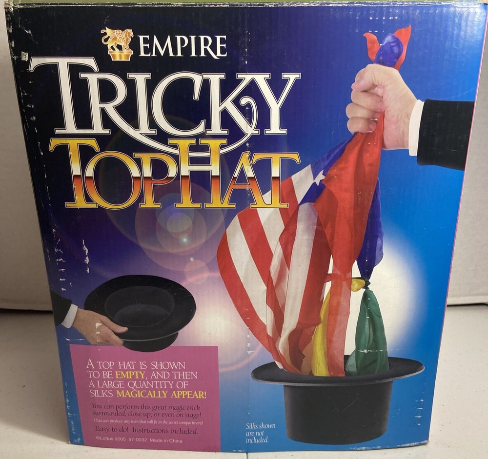 Magicians Top Hat- 2005 Tricky Top Hat  by Empire