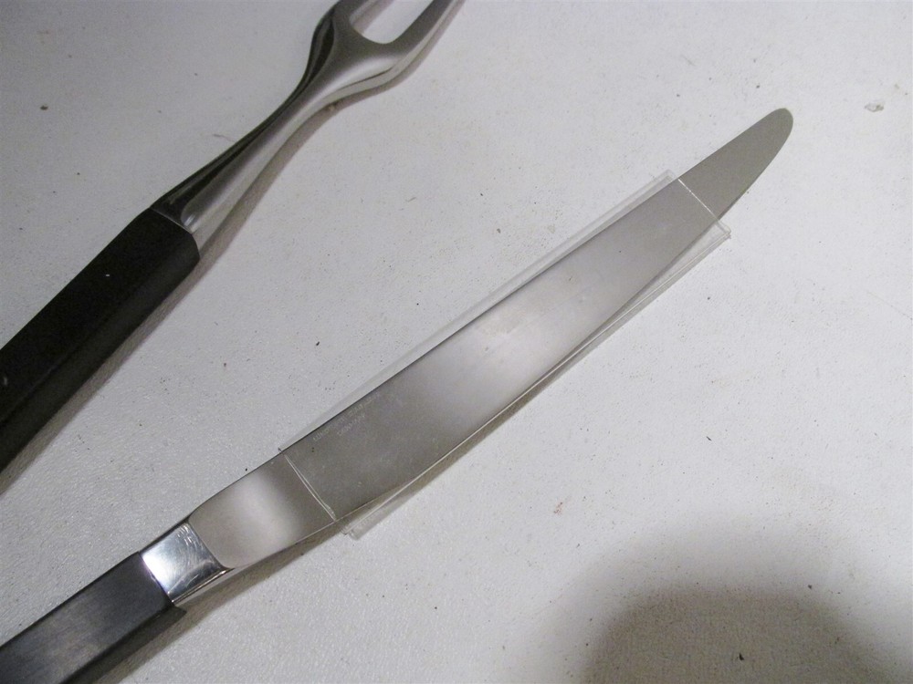 Midcentury Lundtofte Denmark OPUS Carving Set Tias Eckhoff Flatware