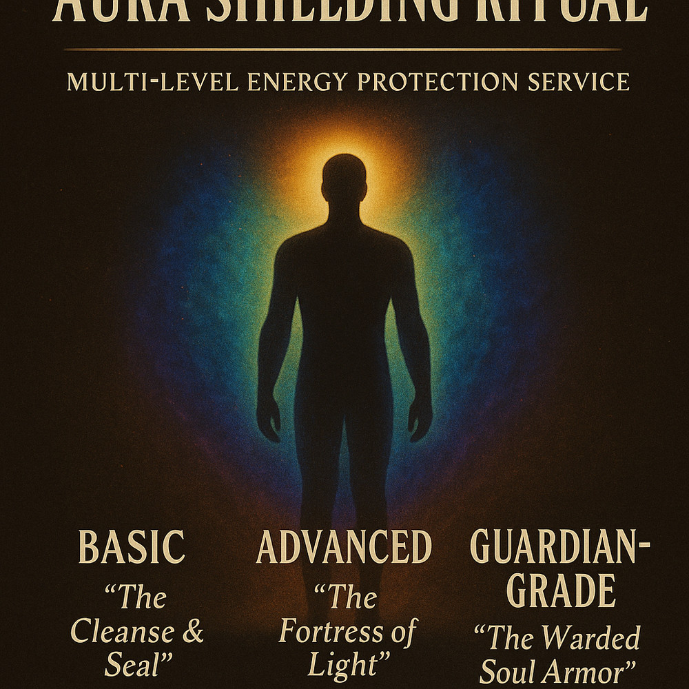 Aura Shielding Ritual – Multi-Level Energy Protection Service