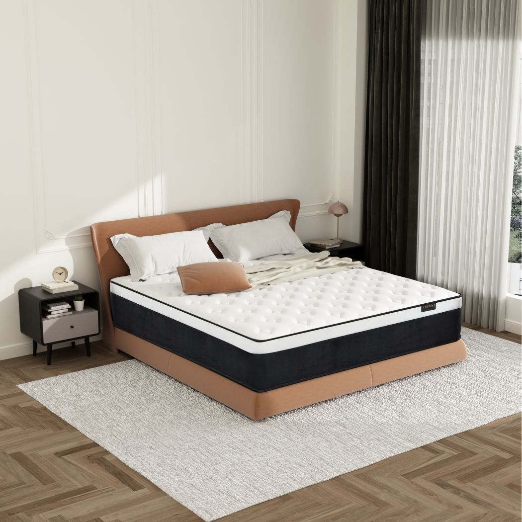 10"12"14" Twin Full Queen King Size Mattress Hybrid Foam Pocket Coils Bed In Box