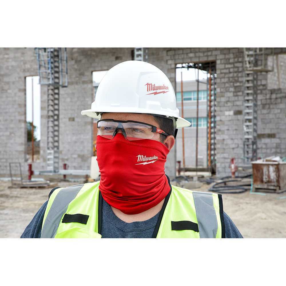 Milwaukee 423R Multi-functional Neck Gaiter, Red NEW