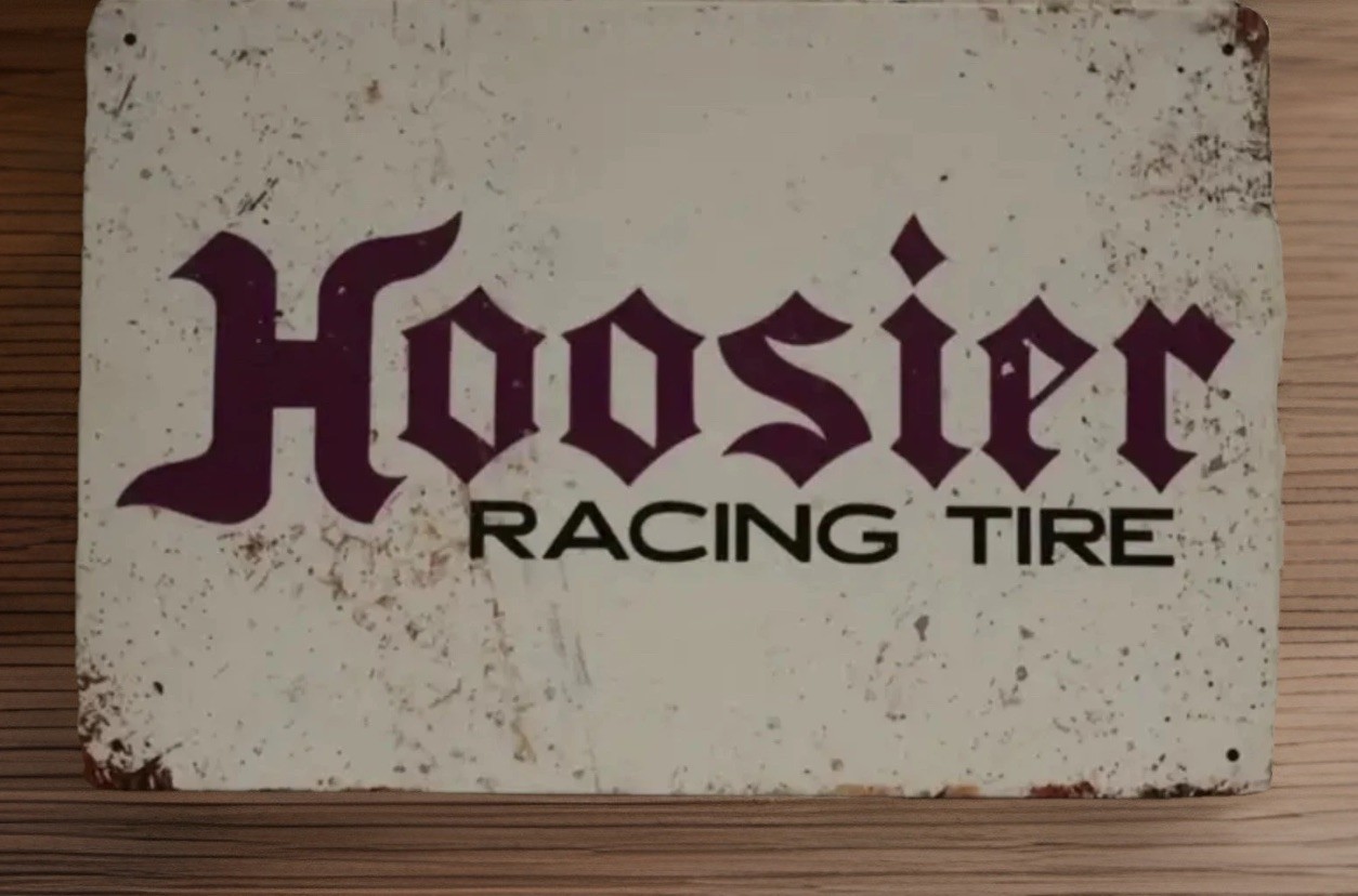 🛞Hoosier Racing Tire Metal Sign - Heavy-Duty  NEW 12x8🛞