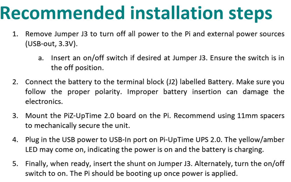 PI-Zero-UpTime 2.0: A UPS for Pi-Zero and other Raspberry Pi / SBC IoT