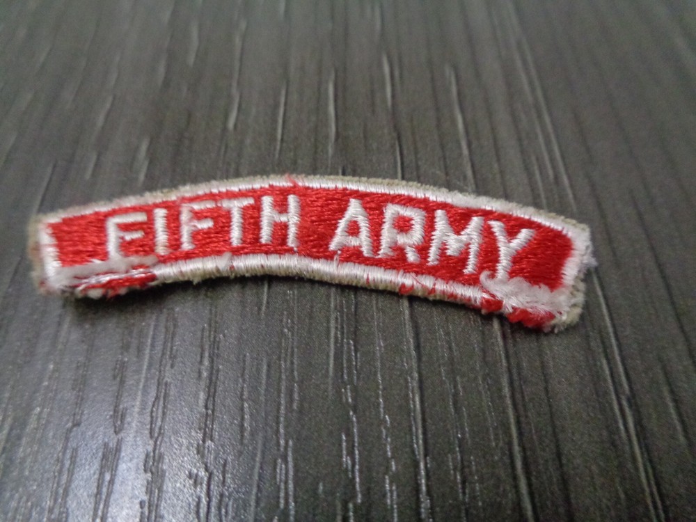 FIFTH ARMY Recruiting Service Tab