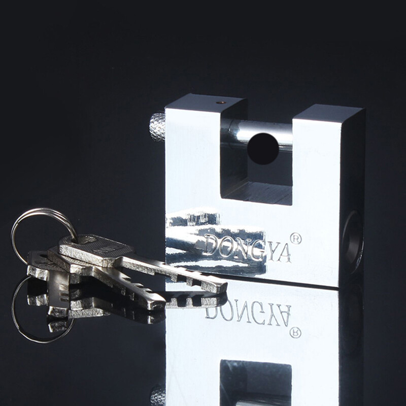 Rectangular Anti-theft Padlock Heavy Duty Padlock Security Garage Shackle Lock