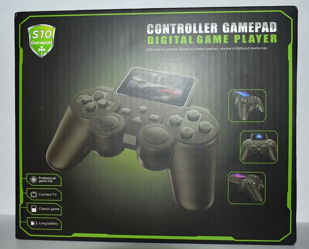 Controller Gamepad Digital Game Controller, Game Player with 520 Classic Games
