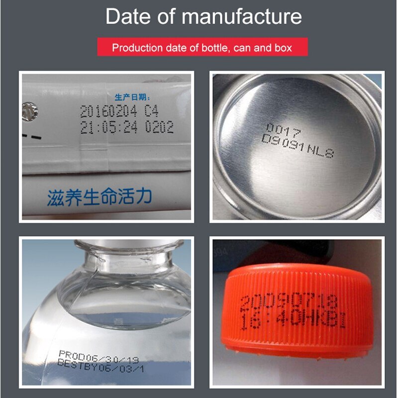 Automatic Code Printer Bottle/ Can /Box Packaging Production Date Coding Machine