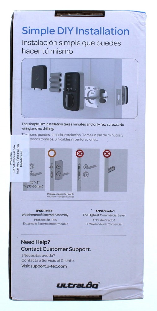 Smart Deadbolt U-Bolt Pro