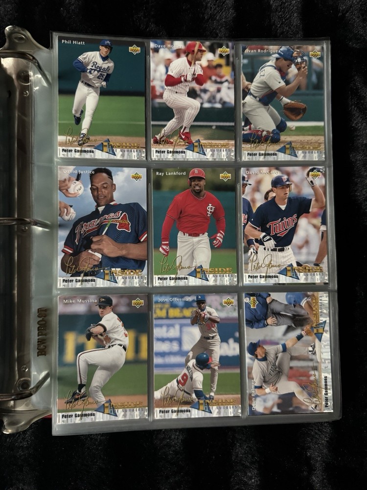 1993 Upper Deck MLB Complete Set 840 Cards - Jeter RC, Piazza, Chipper, Griffey!