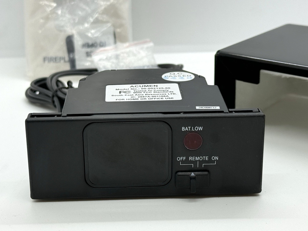 ACUMEN Timer Fireplace Remote Control with Thermostat