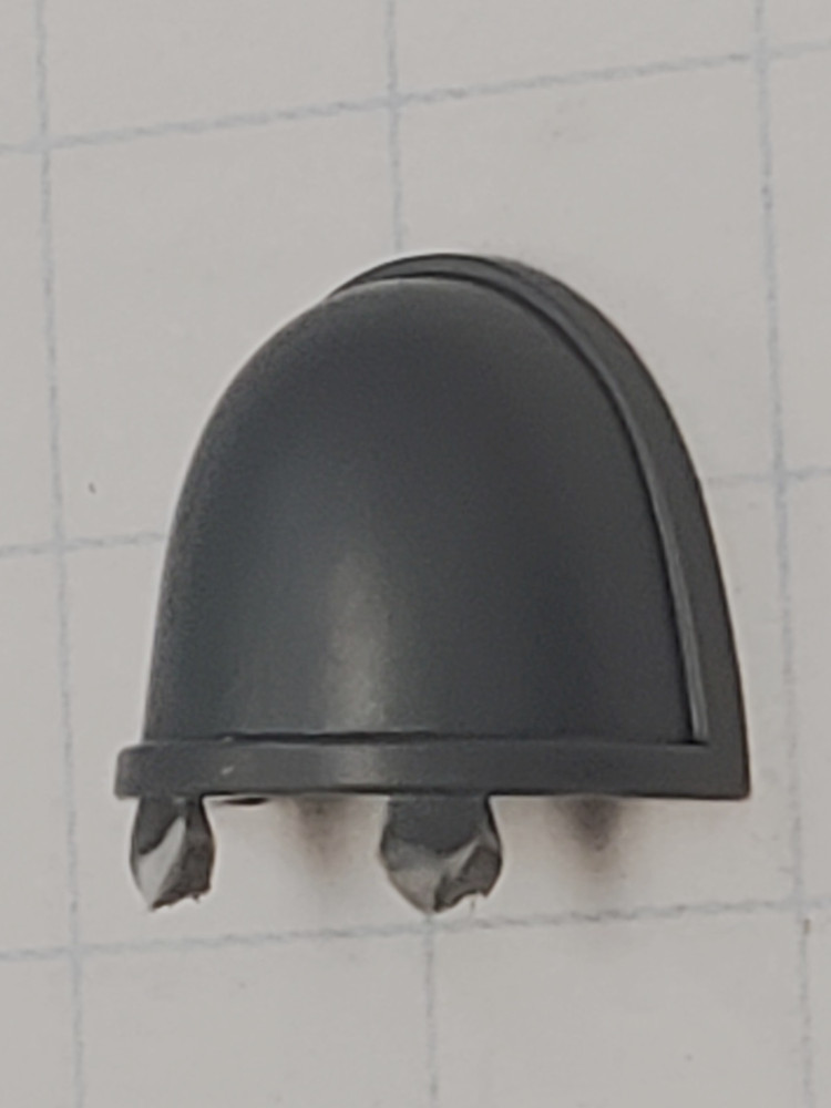 Warhammer 40k Deathwatch Bits Kill Team Veteran Plain Chapter Shoulder Pad #95