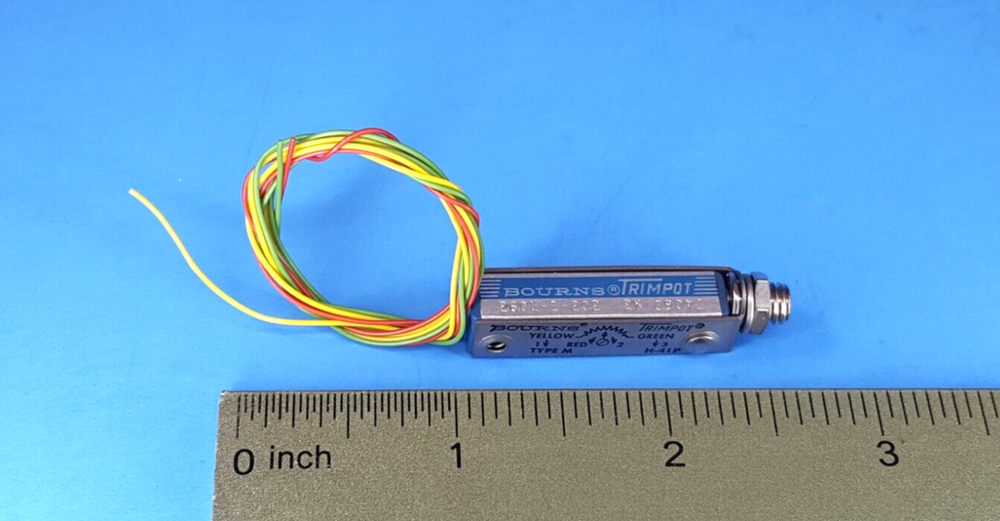 ( One Piece) VARIABLE RESISTOR, 260L-2-1-202, BOURNS, Trimmer, 2k