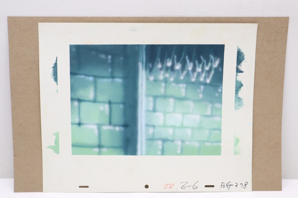 Original Hand Painted Animation Production Background (228-52)
