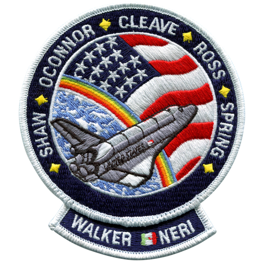 STS-61B NASA Shuttle Mission Flight Astronaut Crew Space Patch