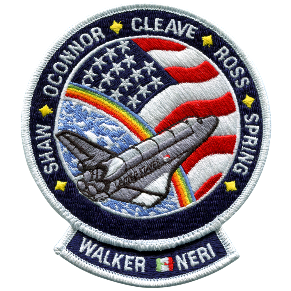 STS-61B NASA Shuttle Mission Flight Astronaut Crew Space Patch