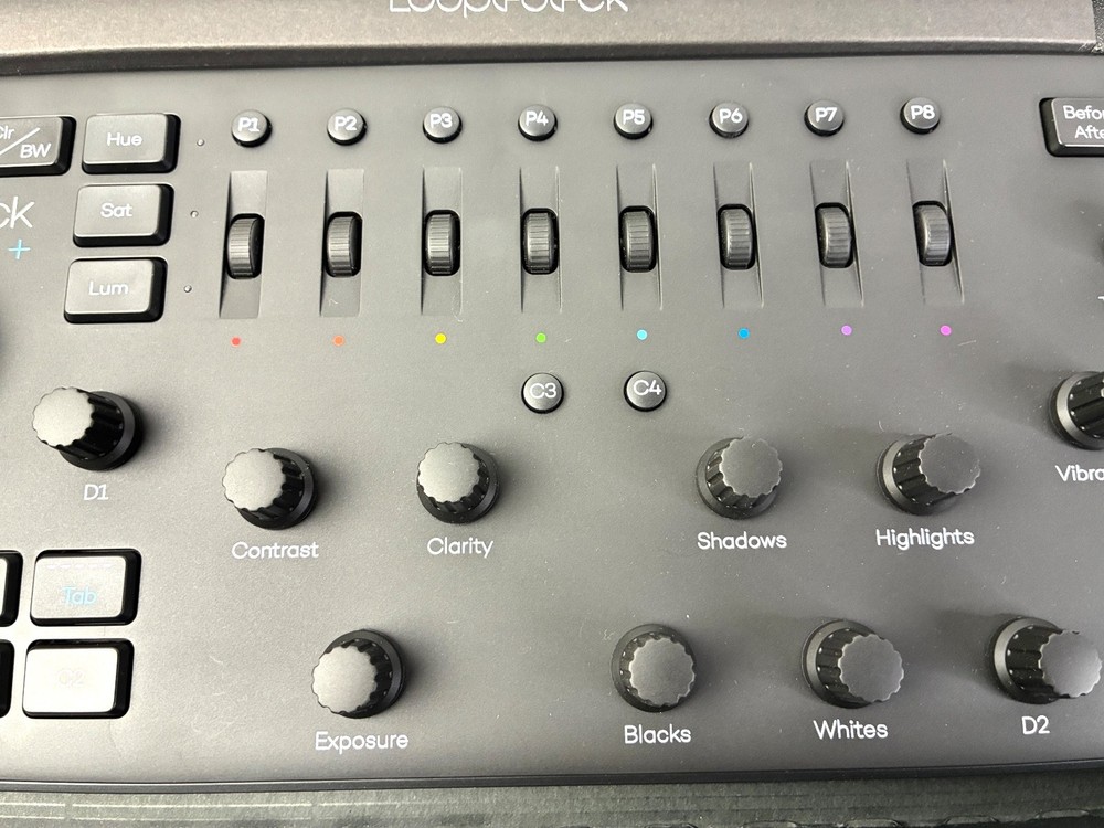 LOUPEDECK + PLUS. Video Editing Console Open Box, excellent 10/10 condition