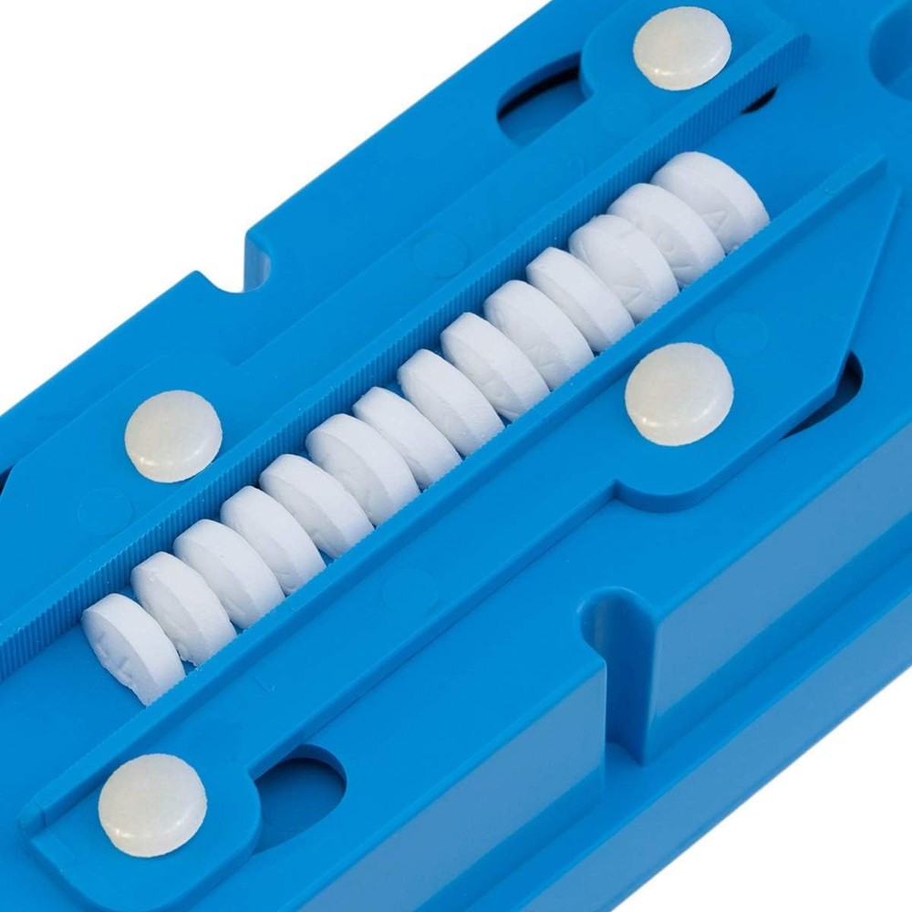 Multiple Pill Splitter-Accurate Pill Alignment Sturdy Cutting Blade & Blade Guar