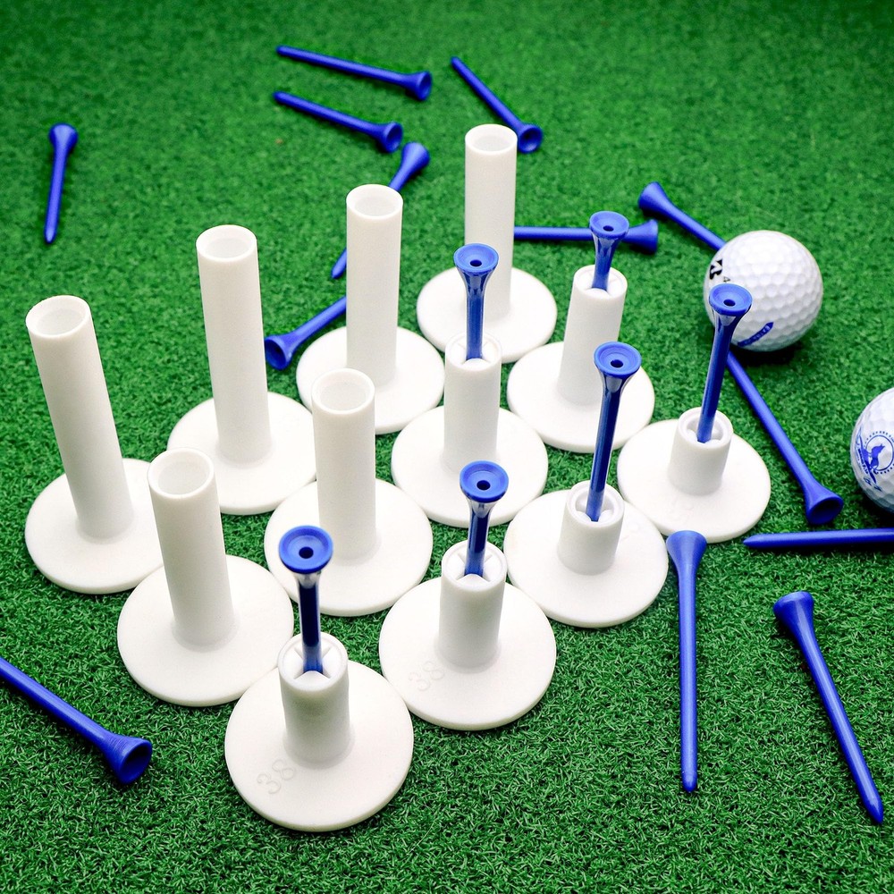 Golf Tees for Mats, Golf Tee Holder for Driving Range & Simulator, Unbreakabl...