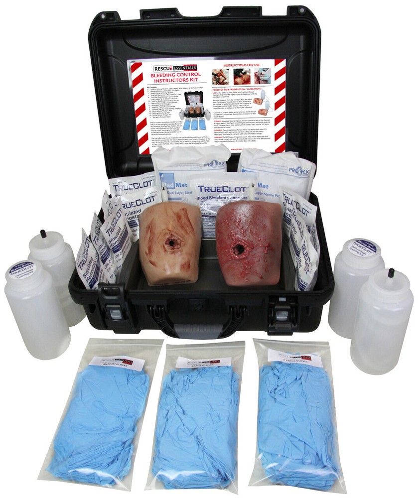 Rescue Essentials Bleeding Control Instructors Kit