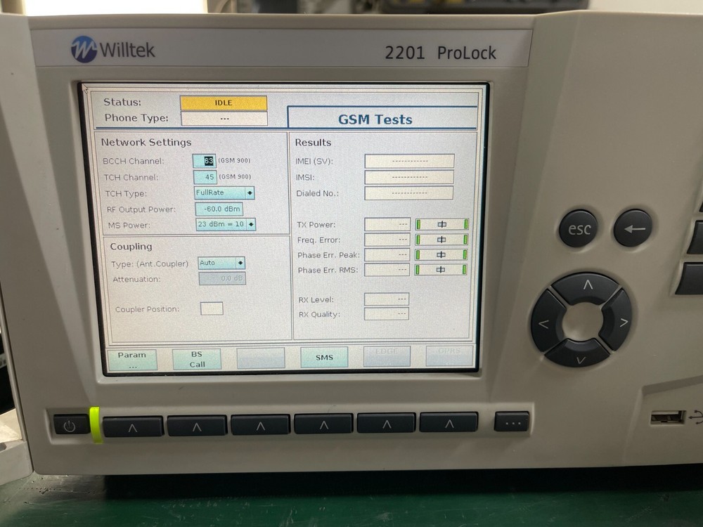 Willtek 2201 ProLock 2G test set