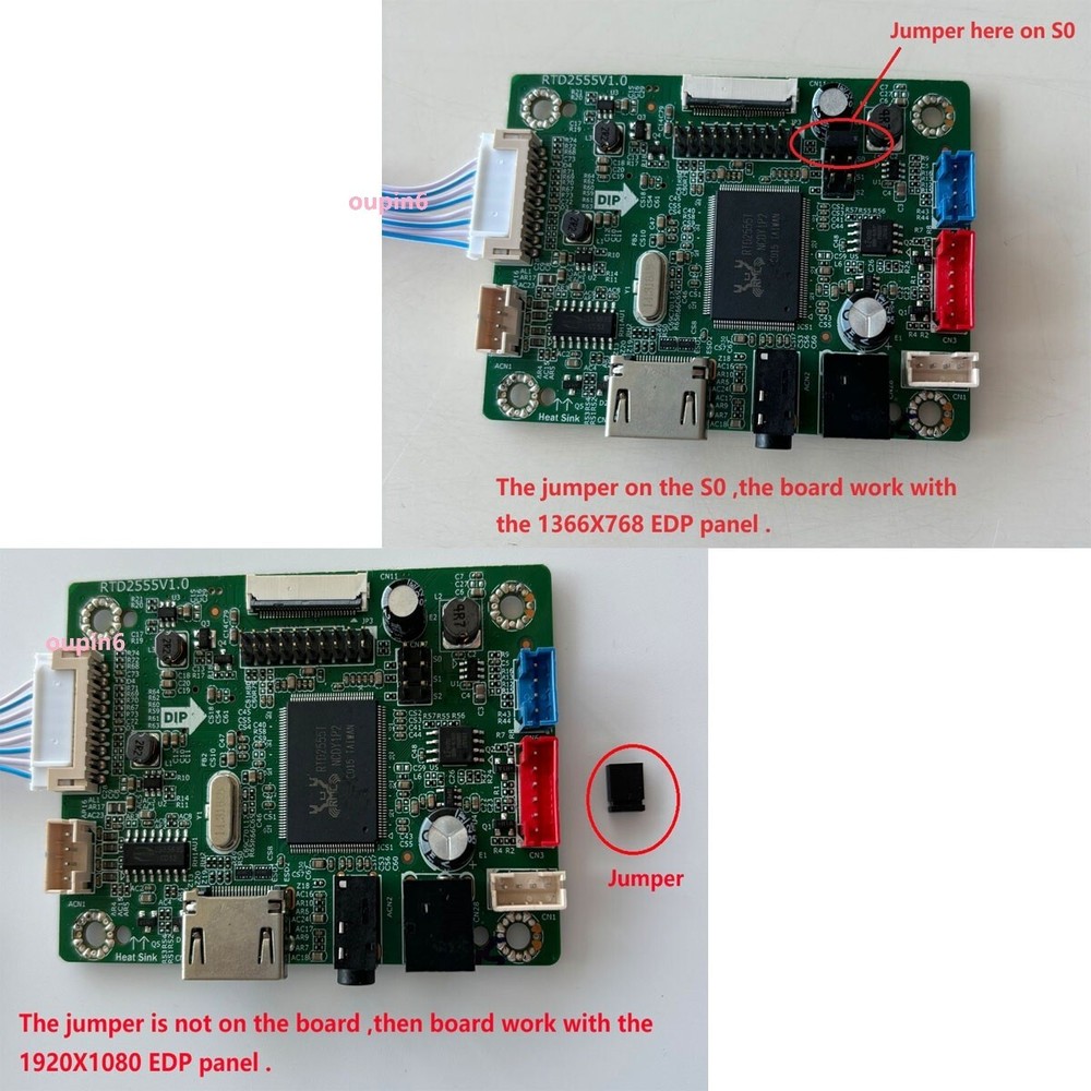 15.6" 1920X1080 Screen PS PC FHD panel LED DIY + MINI EDP Controller KIT HDMI