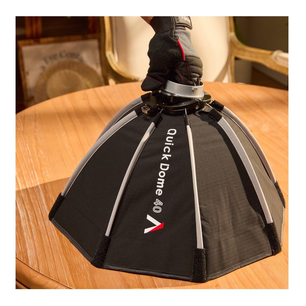 Aputure Quick Dome 40 Circular Mini ProLock Softbox for Storm 80c
