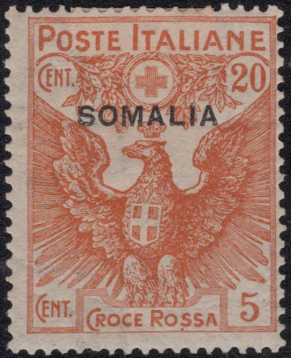ITALY SOMALY, YV # 22, MH