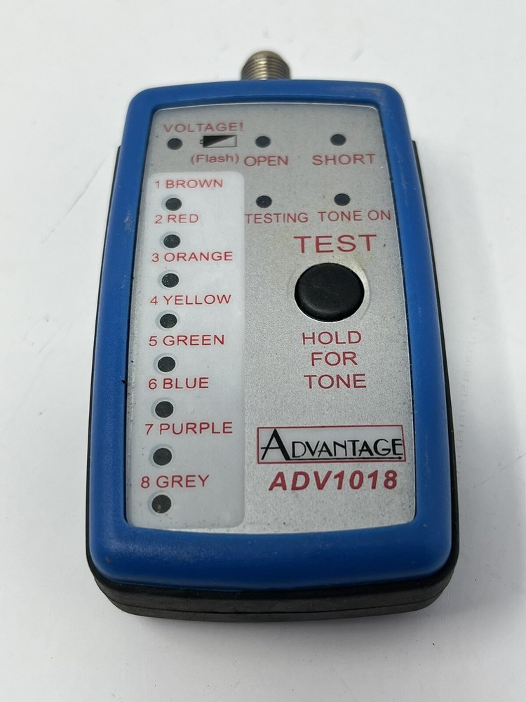 electrical catv cable tester voltage testing open short tone unit