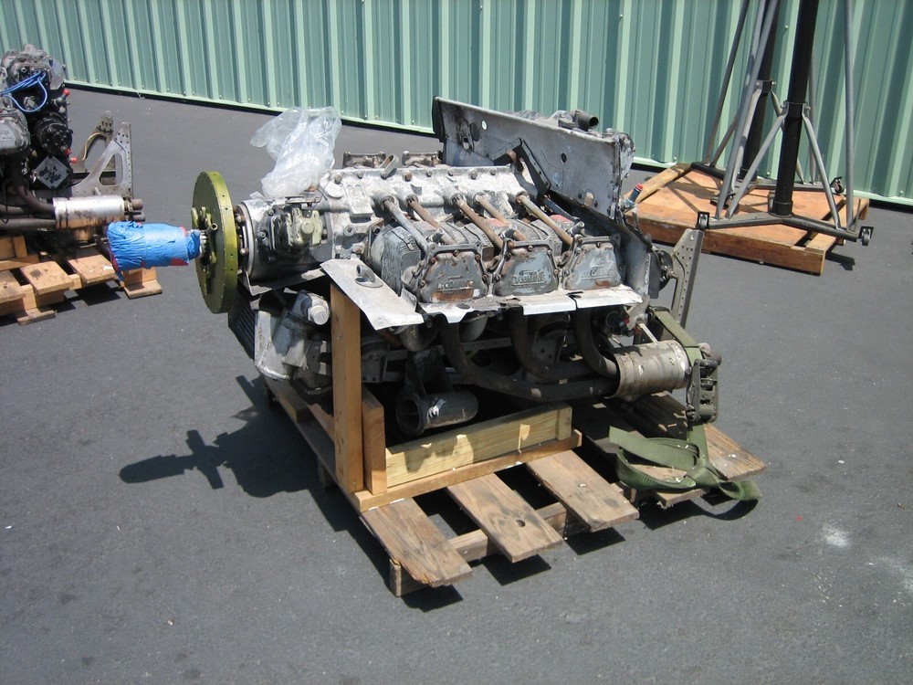 Lycoming GO-480-D1A Aircraft Engines Pair