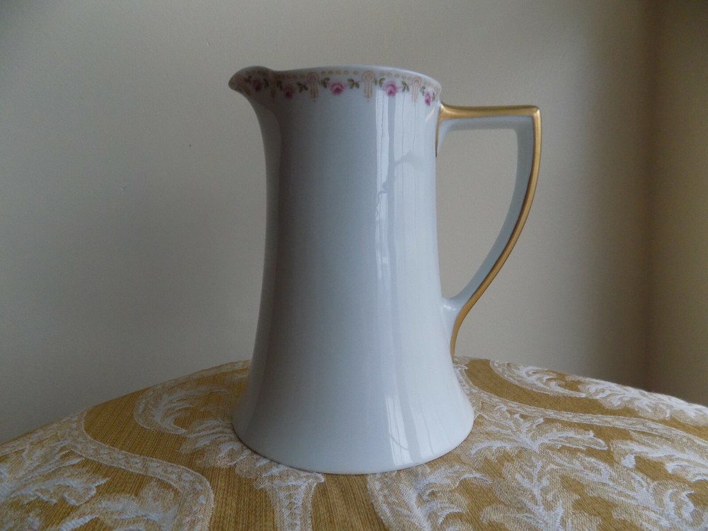 Antique Limoges Porcelain Pitcher