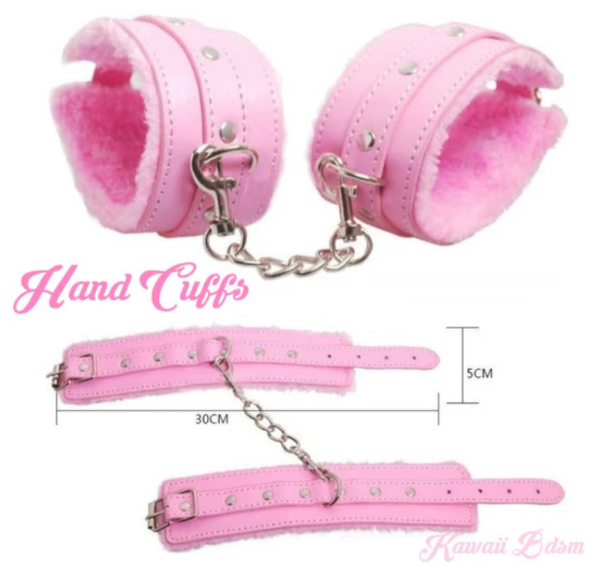 7 pcs SM Bondage submissive (pink)