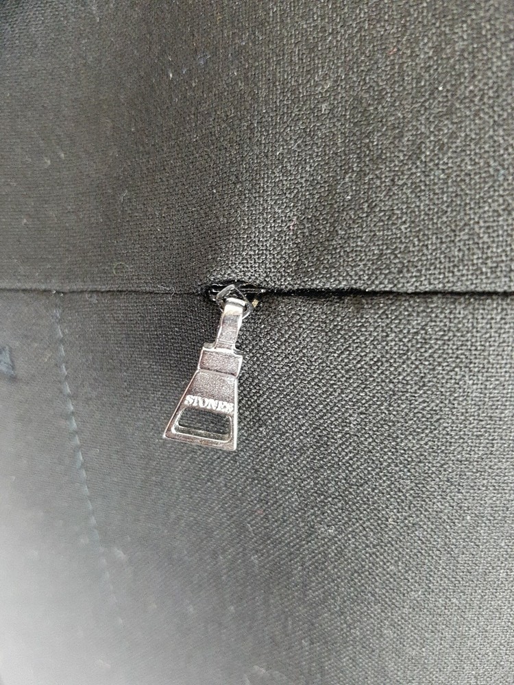 Stones Black Suit Jacket Size 38