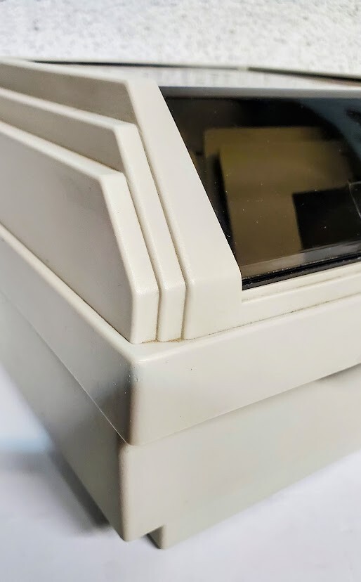 Fellowes 1980s Floppy Disk Media Organizer Vintage Storage Box