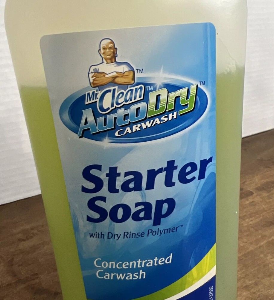 Mr Clean Auto Dry car wash Starter Soap