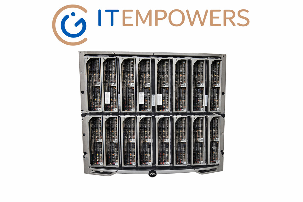 Dell PowerEdge M1000e w/ 16x M620 Blade Server Chassis E5-2637 v2 / E5-2690 v2