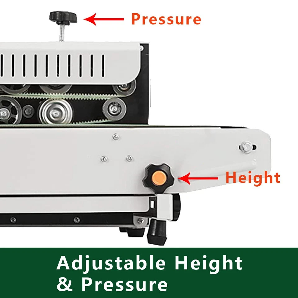 US FR900 220V Continuous Horizontal Plastic Bag Auto Sealing Packing Machine CE