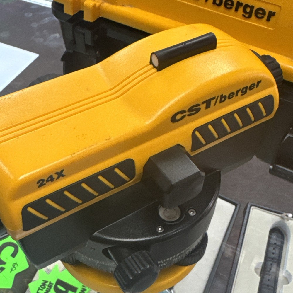 CST BERGER - 24X Zoom Transit Level Automatic Construction Level with Case