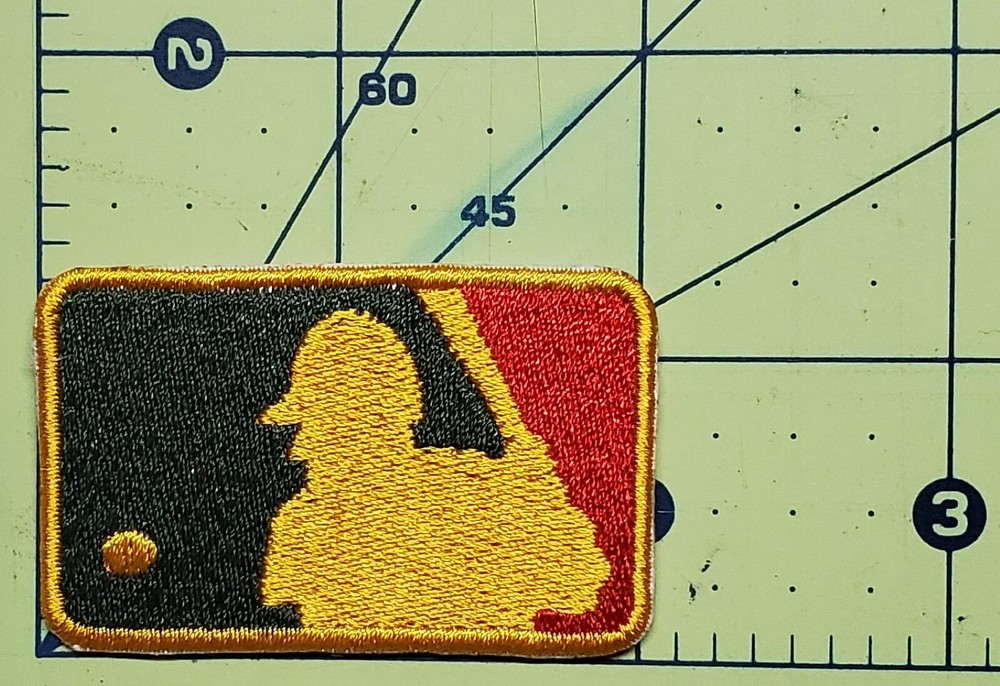 Batterman Logo World Series MLB Baseball Fully Embroidered Iron On Patch