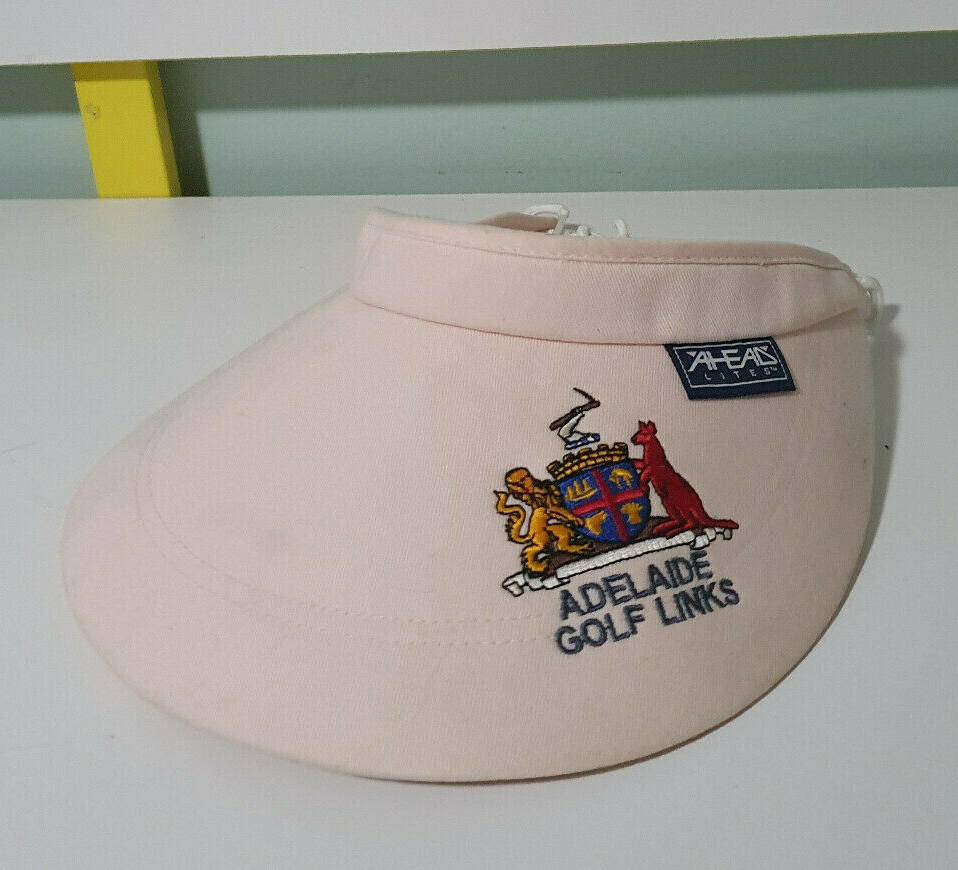 ADELAIDE GOLF LINKS GOLF HAT VISOR AHEAD LITES