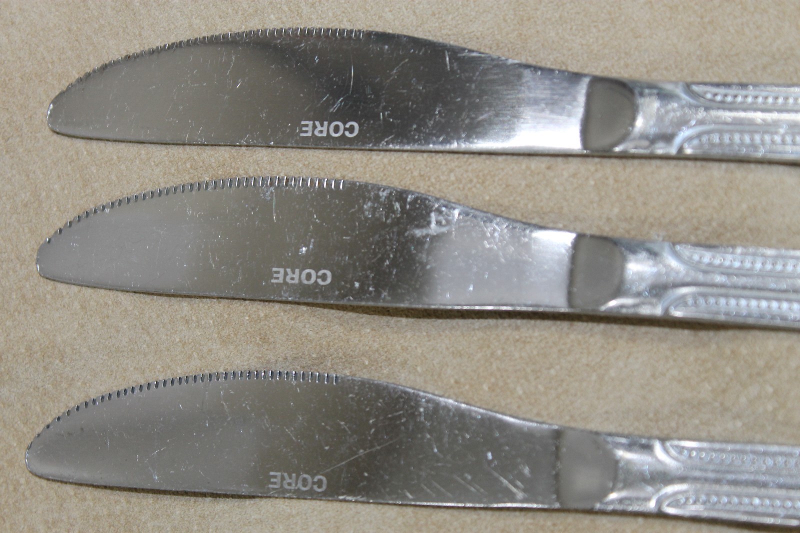 Lot CORE Stainless MILTON 51 Knife 17 Fork Restaraunt Event Catering