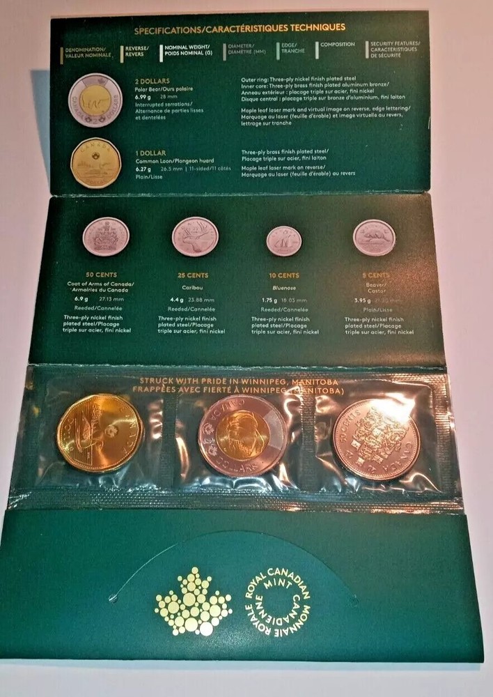 2023 CANADA CLASSIC MINT PROOFLIKE SET - FIRST ISSUE UNDER KING CHARLES III