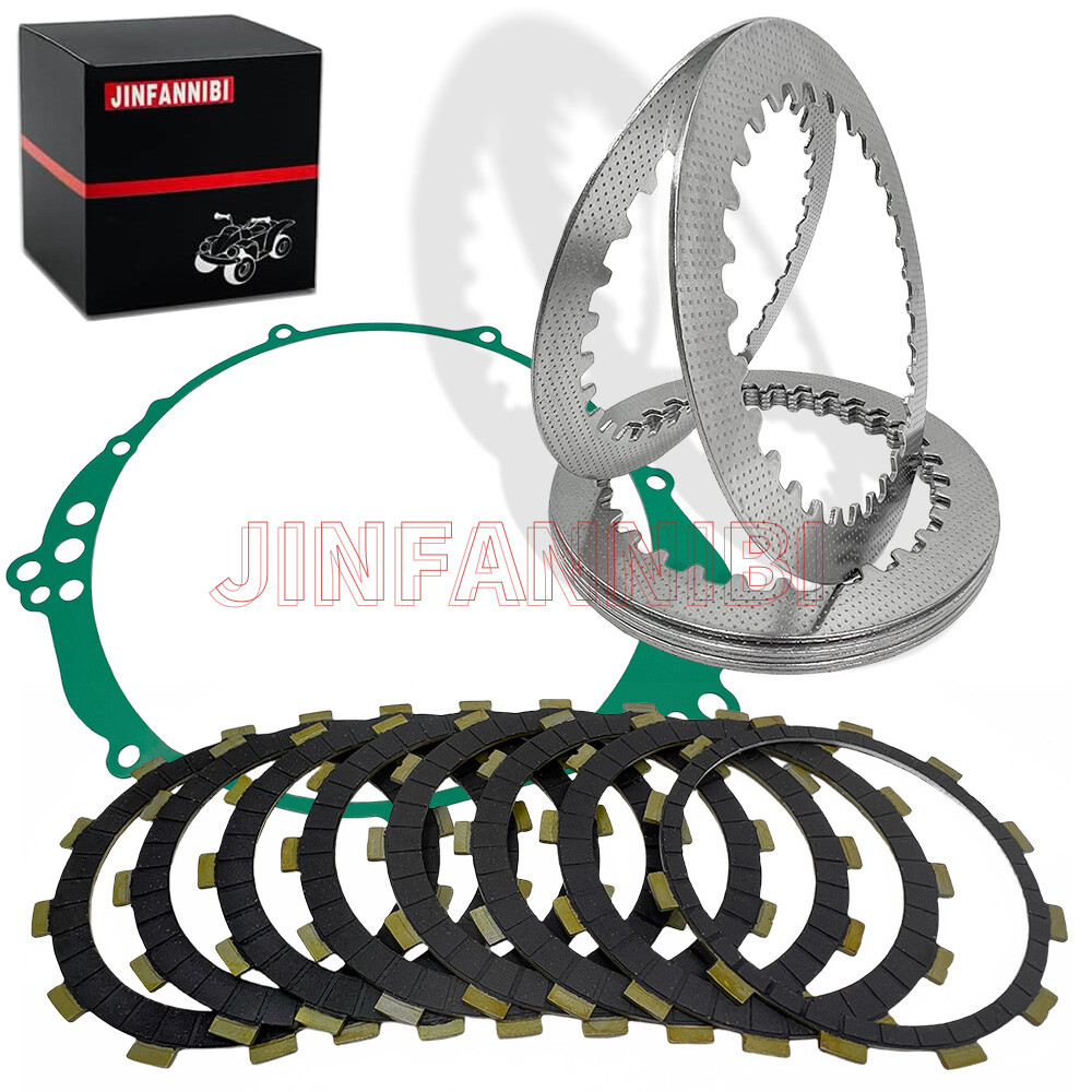 Clutch Friction Steel Plates & Gasket Kit for Yamaha R1 YZF-R1 YZFR1 1999-2003