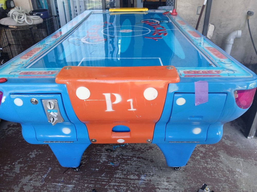 Large Arcade Style Air Hockey Table